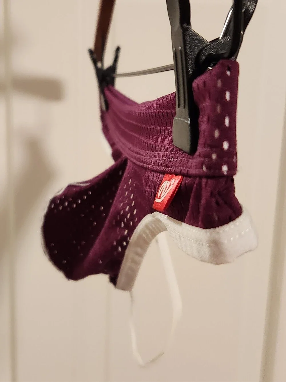 😈Wang Jiang😈 - Purple/White Mesh G-String